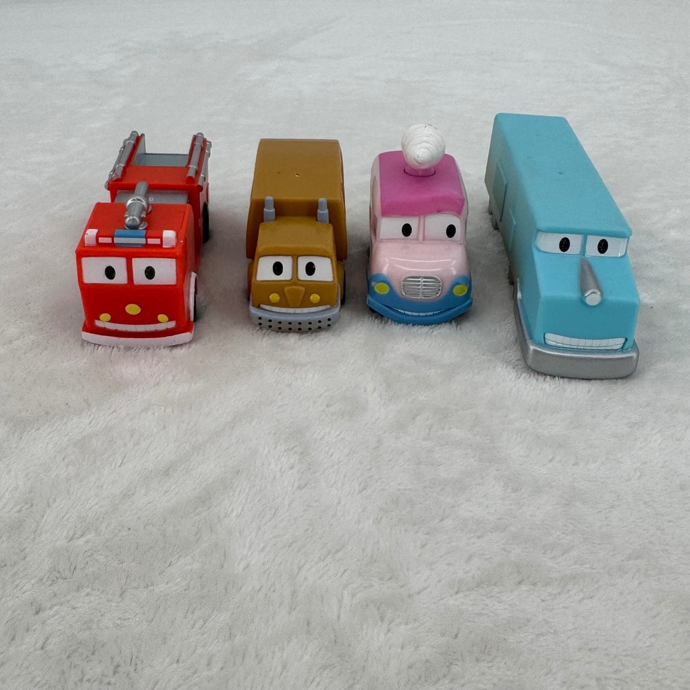 Just Play Stinky and Dirty Show Toy Vehicle Truck Set 4-Piece OS
